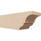Ekena Millwork 4in. W x 4in. H x 12in. L Asheboro Woodgrain TimberThane Rafter Tail, Primed Tan RFTUR04X04X12ASHRCPR - alternate 1